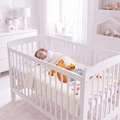 Spanische Babydecke XKKO LUX 75x100 - Squirrel