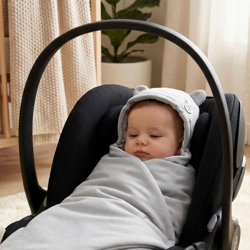 XKKO LUX Fußsack für den Auto-Kindersitz - Wild Forest