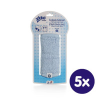 Schutz für die Gurte der Trage oder des Kindersitzes XKKO Organic – Baby Blue 5x1Pack. (GH Packung)