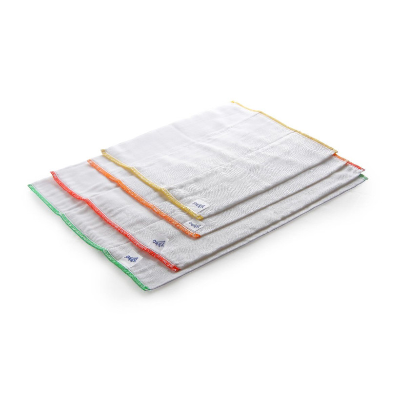 XKKO Classic Faltwindeln (4/8/4) - Newborn White 6x6er Pack (GH Packung)