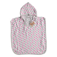 Bambus-Poncho XKKO BMB - Cross Baby Pink Grosse 1