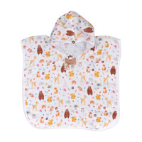 Bambus-Poncho XKKO BMB Digi - Wild Forest Grosse 2