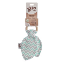 XKKO BMB Beissring mit Blätter - Chevron Mint 6x1er Pack (GH Pack)