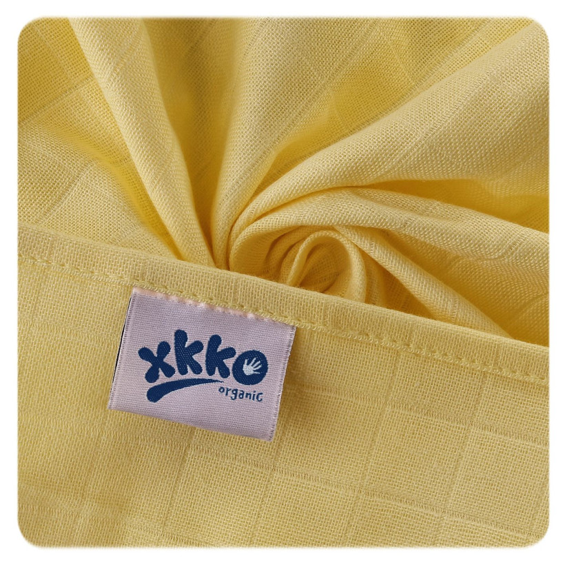 BIO-Baumwolle Windeln XKKO Organic 70x70 Old Times - Pastels For Girls 40x5er Pack (GH Packung)