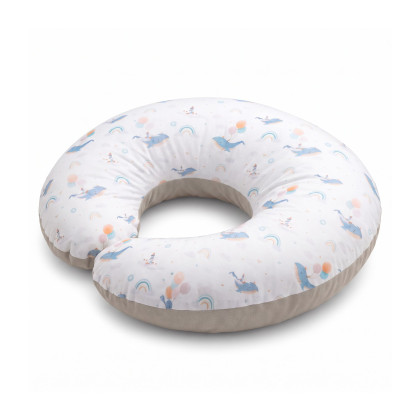 XKKO LUX Kleines Stillkissen - Sky Whale