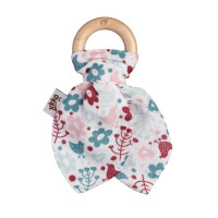 XKKO BMB Beissring mit Blätter - Flowers&Birds Girls 6x1er Pack (GH Pack)