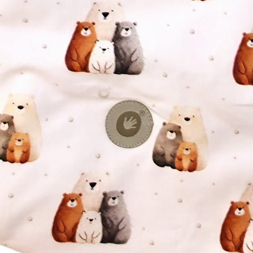 XKKO LUX Multifunktionaler Kinderschlafsack 2in1 - Bear Family