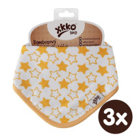 Kinderschal XKKO BMB - Little Stars Orange 3x1 St. (GH packung)