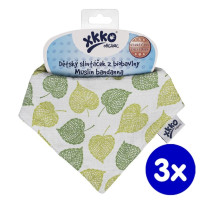 Kinderschal XKKO Organic Old Times - Linden 3x1St. (GH Packung)