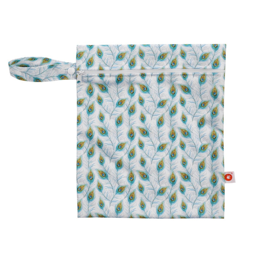 Windelsack XKKO Grosse S - Peacock Feathers