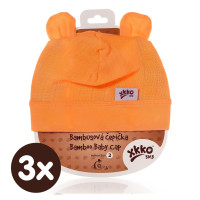 XKKO BMB Kindermütze - Orange 3x1St. (GH Packung)
