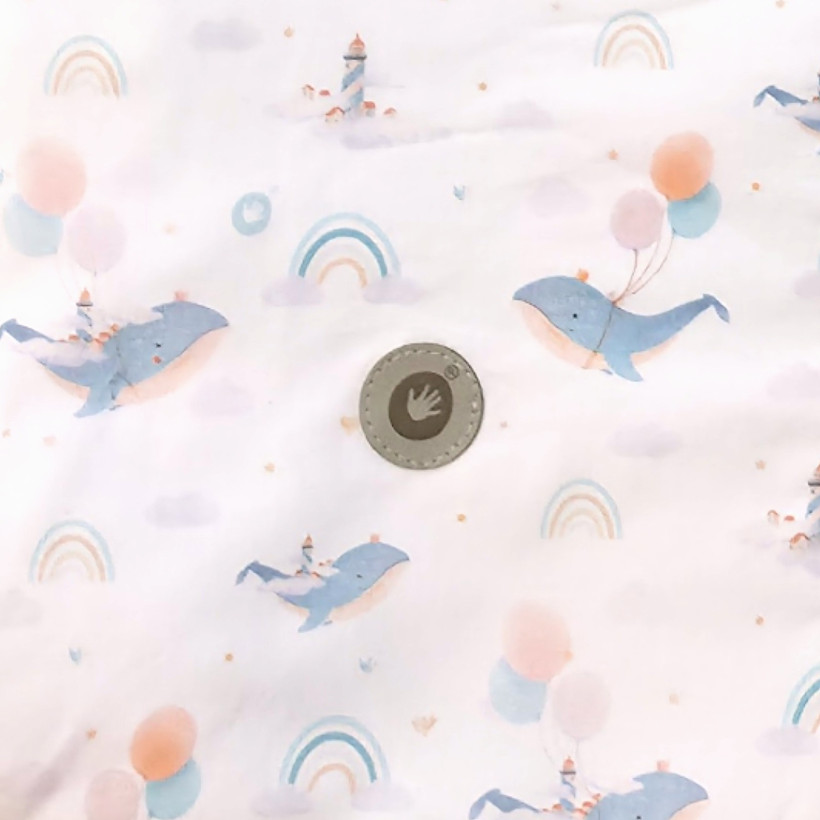XKKO LUX Multifunktionaler Kinderschlafsack 2in1 - Sky Whale