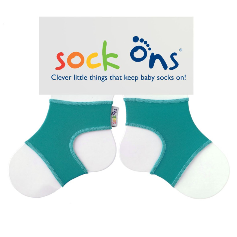 Sock Ons Sockenhalter Bright - Turquoise 5x1 Paar (GH Packung)