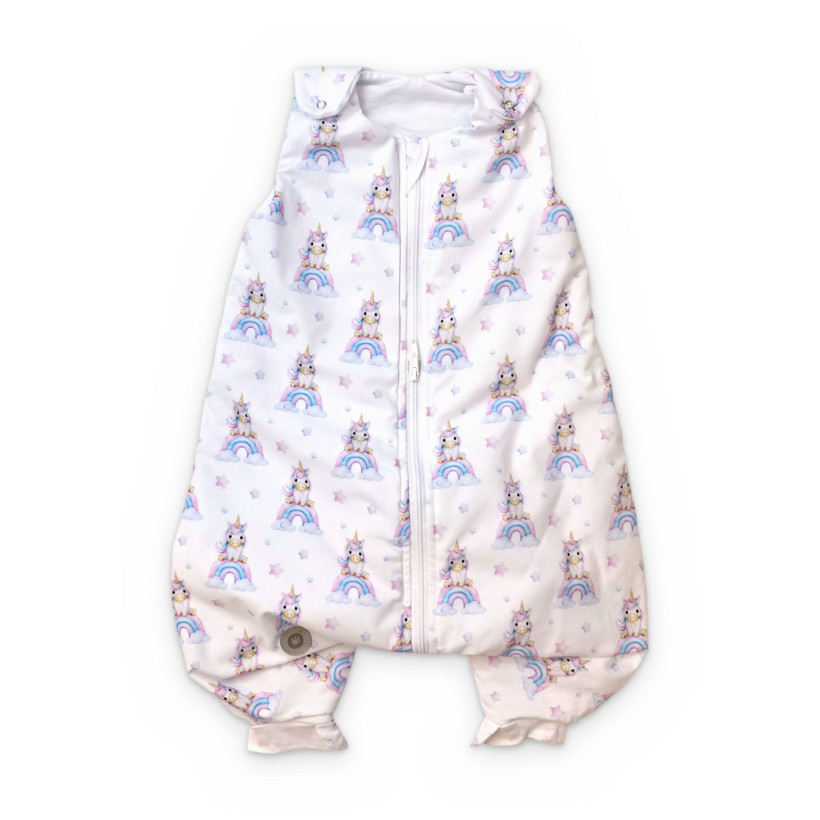 XKKO LUX Multifunktionaler Kinderschlafsack 2in1 - Unicorns