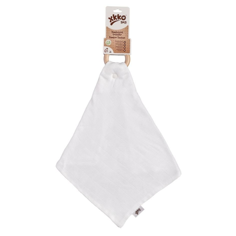 XKKO BMB Beissring mit Windel - White 6x1er Pack (GH Pack)