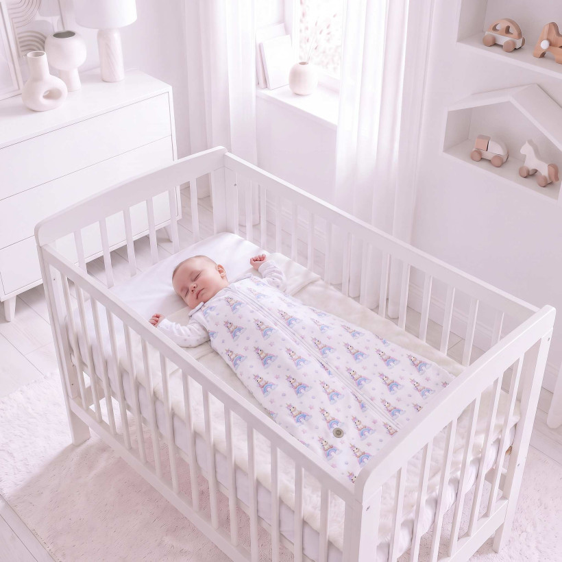 XKKO LUX Multifunktionaler Kinderschlafsack 2in1 - Unicorns