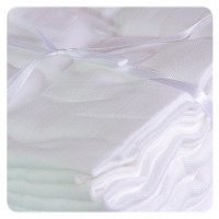 Baumwollwindeln XKKO LUX 70x70 - White 20x10er Pack (GH Packung)