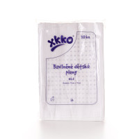 Baumwollwindeln XKKO Classic 70x70 - White 30x10er Pack (GH Packung)