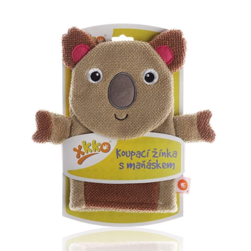 XKKO Waschlappe mit Handpuppe (BA) - Koala