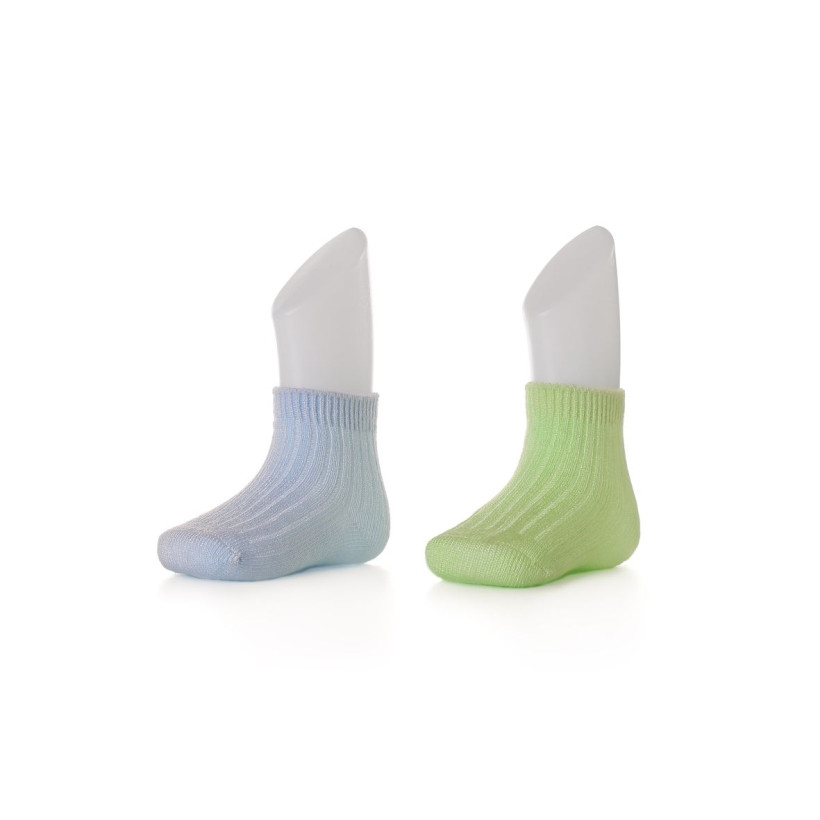 Bambussöckchen XKKO BMB - Pastels For Boys 24-36m 2 Paare