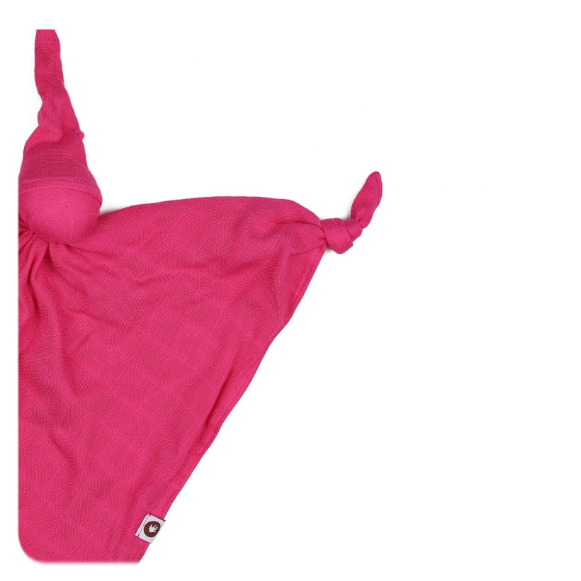 XKKO BMB Bambus-Schnuffeltuch - Magenta 5x1St. (GH Packung)