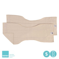 SENEO Anatomisch geformte Saugeinlagen Twill - 2St. Grösse S