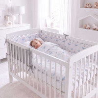 XKKO LUX Bettumrandung 180cm - Sky Whale