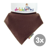Dribble Ons Bright - Chocolate 3x1St. (GH Packung)