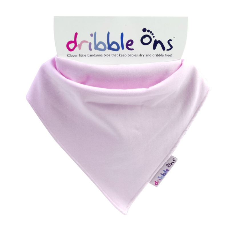 Dribble Ons Classic - Baby Pink 3x1St. (GH Packung)