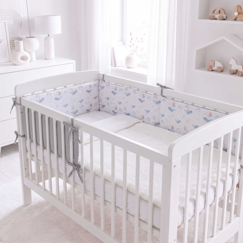 XKKO LUX Bettumrandung 180cm - Sky Whale