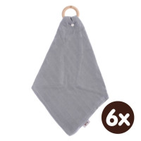 XKKO BMB Beissring mit Windel - Silver 6x1er Pack (GH Pack)